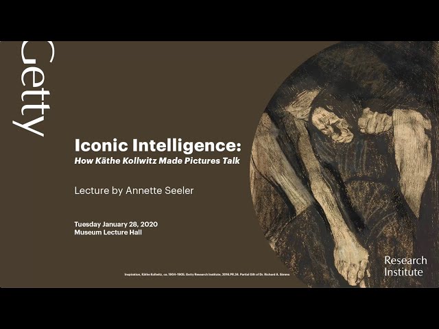Iconic Intelligence: How Käthe Kollwitz Made Pictures Talk