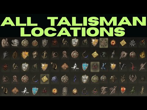 Elden Ring - All Talisman Locations 100% Complete Guide & Walkthrough | Around 100 Talismans!