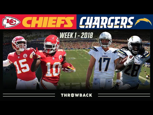 Mahomes to Hill was Deadly From the Start! (Chiefs vs. Chargers 2018, Week 1)
