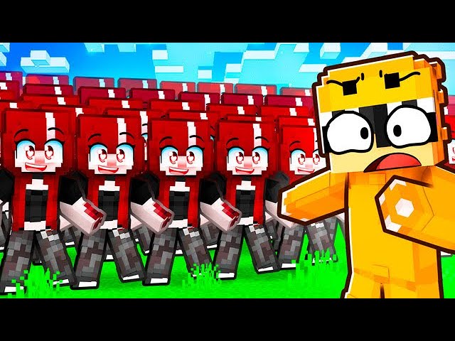 I Cloned My Loving Bully INFINITE Times in Minecraft!