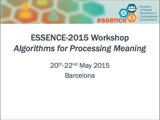 Paolo Pareti - Integrating Know-How into the Linked Data Cloud (ESSENCE Workshop 2015)