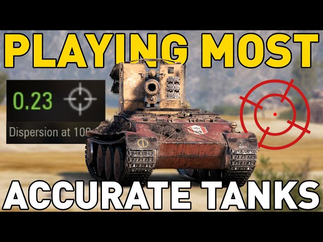 Playing the MOST ACCURATE Tanks in World of Tanks!