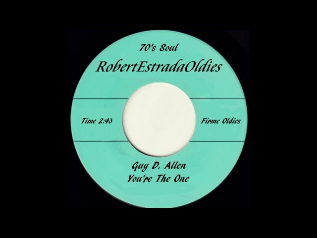 Guy D. Allen ~ You're The One