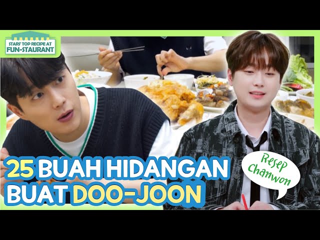 [IND/ENG] Doojoon sampai shock dijamu 25 hidangan oleh Chanwon😱 | Fun-Staurant | KBS WORLD TV 230113