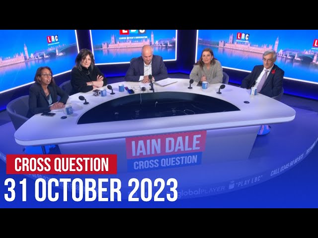 Iain Dale hosts Cross Question 31/10 | Watch again