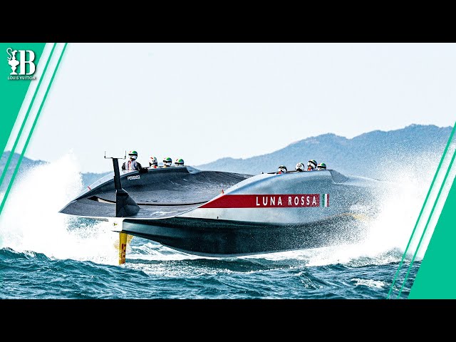 Italians Begin Tow Testing | 16th April | America's Cup