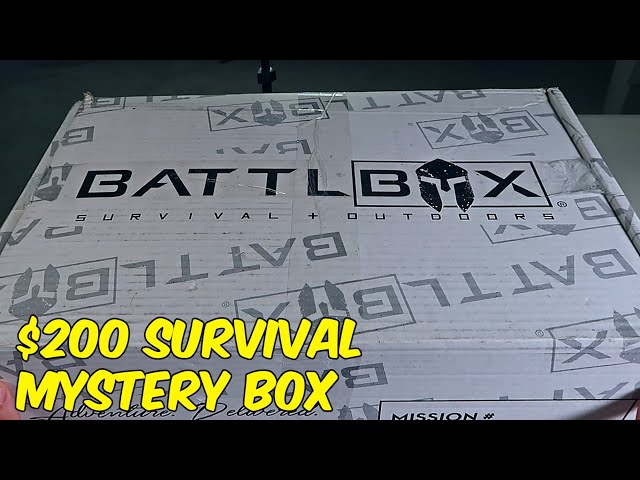 $200 BattlBox Subscription Mystery Box Actually Getting Good Again!