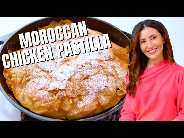 You have to try this Moroccan chicken pie (Pastilla)!