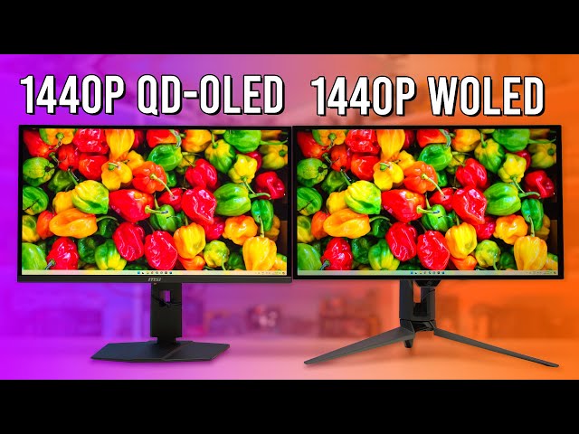 1440p QD-OLED vs 1440p WOLED - Everything You Need to Know
