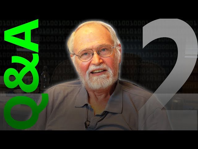 Brian Kernighan Q&A 2/3 - Computerphile
