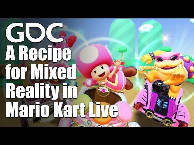 A Recipe for Mixed Reality in 'Mario Kart Live'