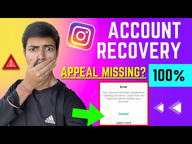 Error Your Account Has Been Disabled Instagram | Instagram Appeal Disabled Account |