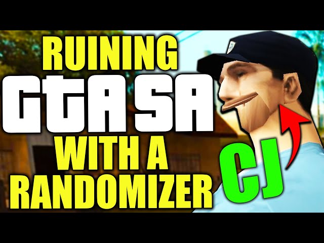 Ruining GTA:SA with a randomizer mod