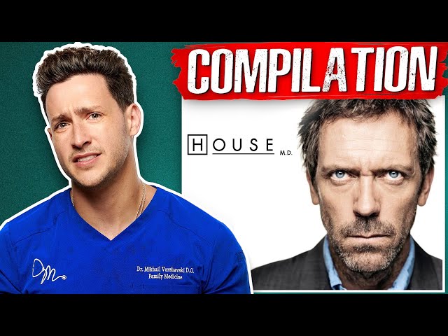 Doctor Mike Reacts To House MD | Compilation