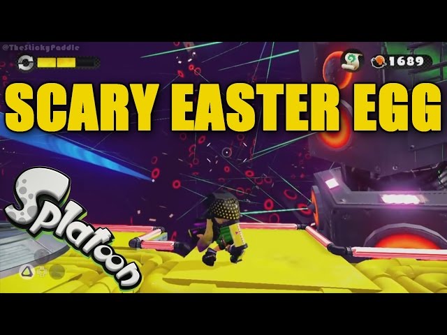 Scary SPLATOON Easter Egg [CREEPY GAMING MOMENT]