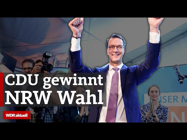 LIVE: Wahl NRW 2022 – CDU und Grüne gewinnen, SPD und FDP verlieren | WDR aktuell