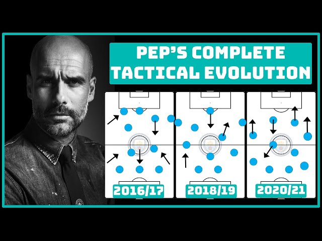 The Tactical Evolution Of Pep's Manchester City | How Has Pep's City Changed Every Season |
