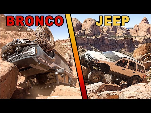 Showdown: Bronco vs Jeeps - Who Will Be Crowned the Ultimate Wheeler?