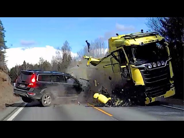 Dangerous Fails Truck, Excavator, Crane Can Be Done With | Fastest Extreme Car Fails Driving Skill.