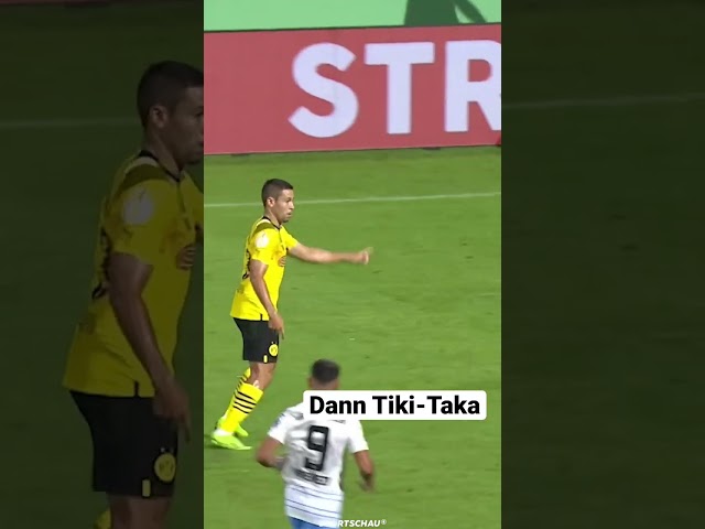 Tiki-Taka in München! Der BVB überzeugt spielerisch im DFB-Pokal bei 1860 München | #Shorts