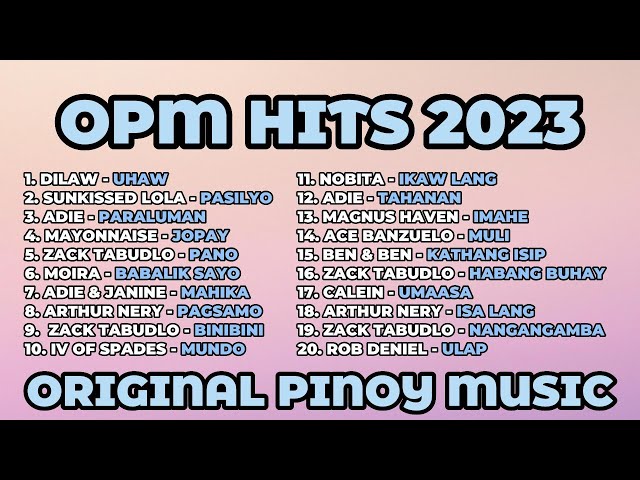 OPM HITS 2023