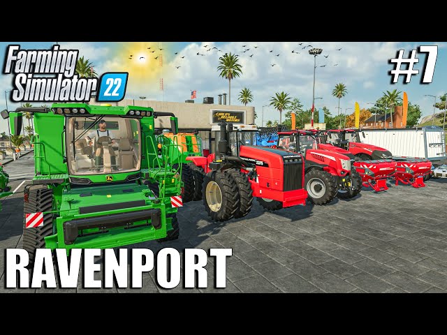I Upgraded the Farm with New Equipment | Ravenport | Episode #7 | Farming Simulator 22