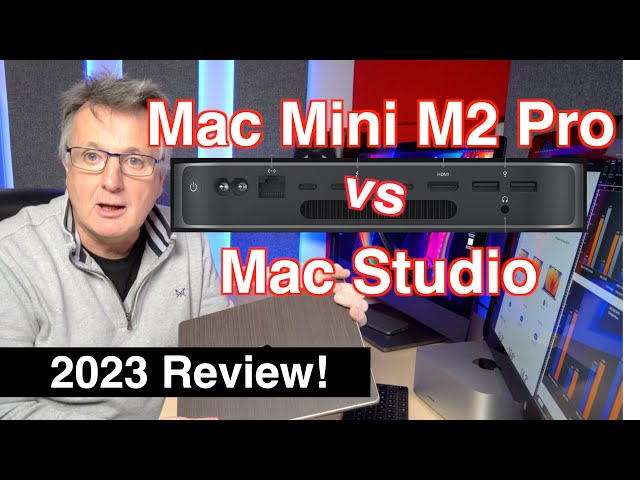 M2 Pro Mac Mini vs Mac Studio and M1 Pro 14" Macbook. Full 2023 Reviews.