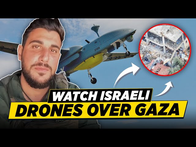 Israeli Drones Over Gaza (Inside Look)