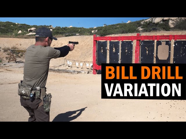 Pistol Drills: Bill Drill Variation with Tactical Hyve