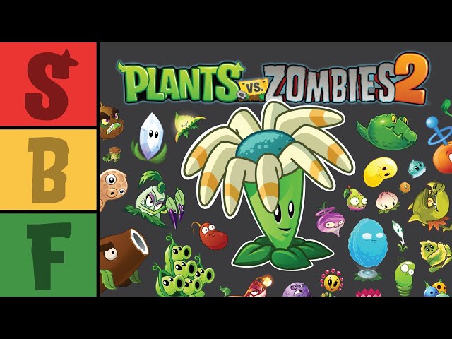 Ranking EVERY Plants vs. Zombies 2... Plant