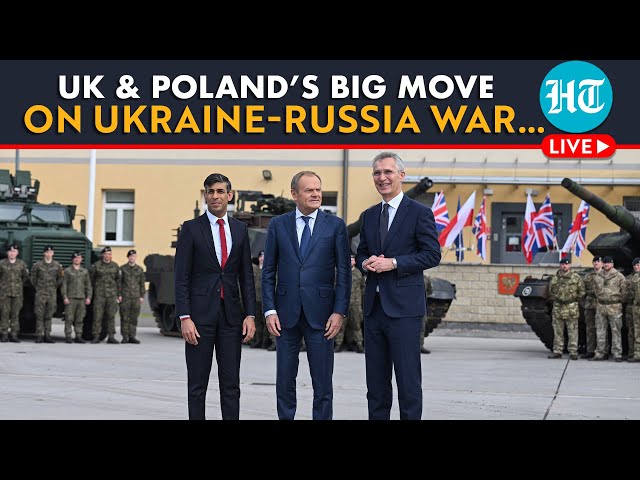 LIVE | UK PM Rishi Sunak Announces Largest-Ever Military Aid Package For Ukraine In Warsaw