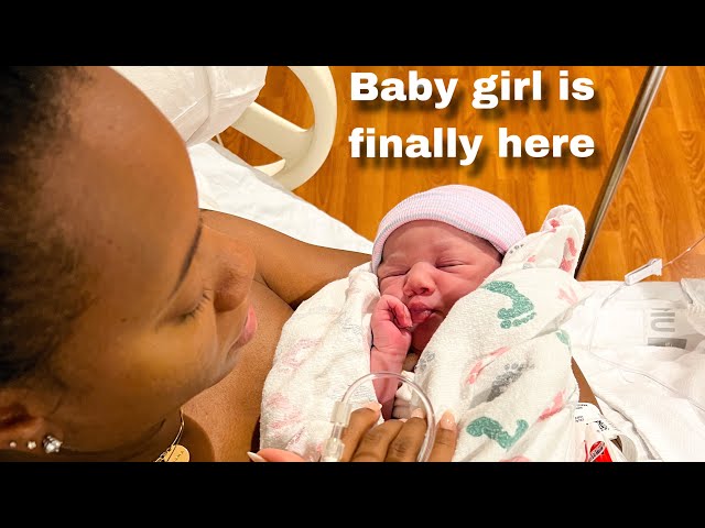 Birth vlog of baby #4 | Baby girl