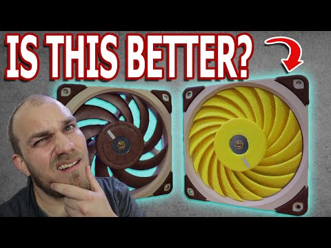 What If the Noctua NF-A12x25 Had Twice as Many Blades? | Custom 3D Printed Blades