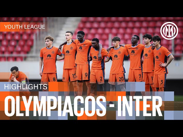 THAT WAS A RIDE | OLYMPIACOS 0-0 (6-5 on pens) INTER | U19 HIGHLIGHTS | UEFA YOUTH LEAGUE 23/24 ⚽⚫🔵