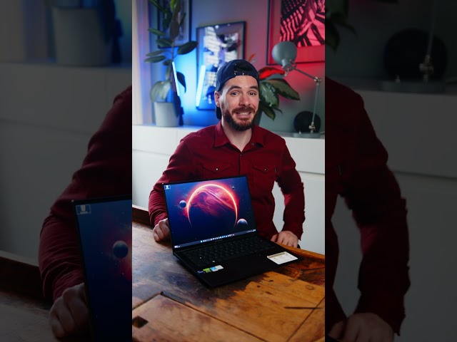 Asus Zenbook Pro 14 - RTX 4070 meets a 120 Hz OLED - Review Teaser #shorts