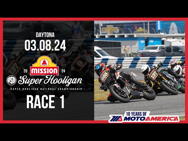 Mission Super Hooligan Race 1 at Daytona 2024 - FULL RACE | MotoAmerica