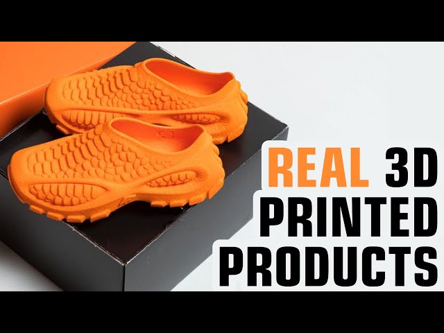 These 3D Printed Shoes Are Worth $15 MILLION | Real 3D Printed Products