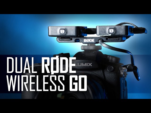 RODE Wireless GO Dual Mics with the DCS-1 and SC11