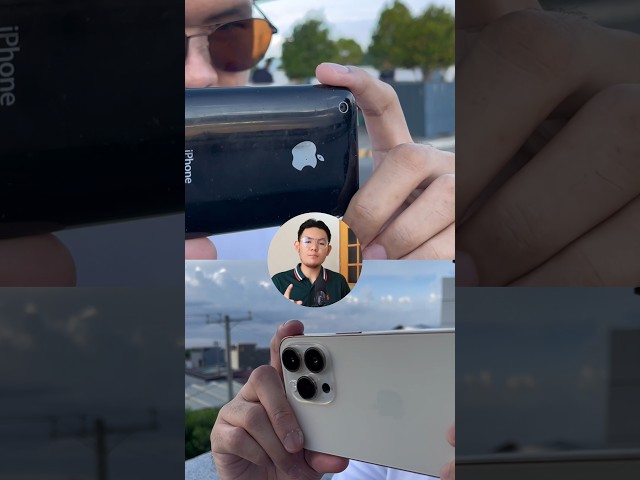 iPhone 3GS vs iPhone 14 Pro Max Camera Comparison!