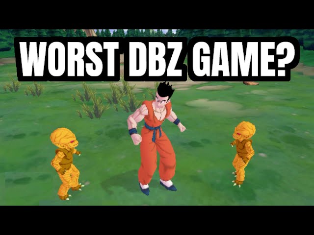 The Worst Dragon Ball Z Game Ever?