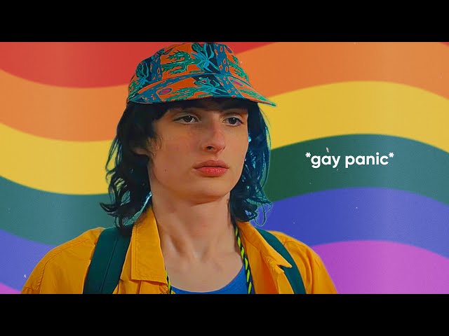 stranger things 4 but it's just mike wheeler being a gay mess
