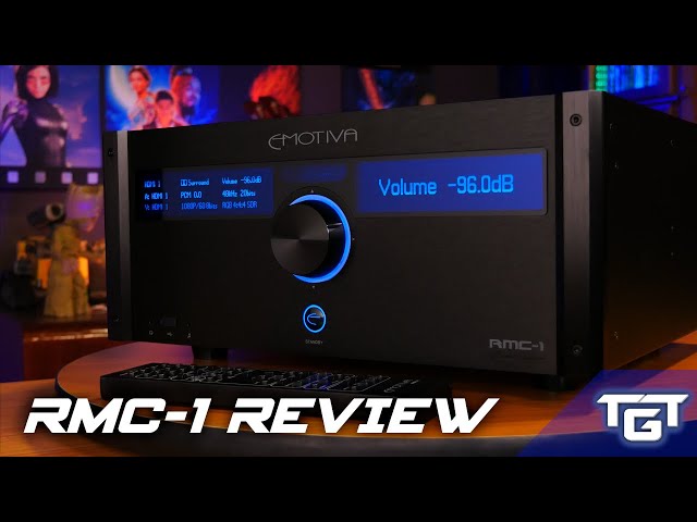 EMOTIVA RMC-1 | FLAGSHIP 16 Channel Dolby ATMOS DTS:X PROCESSOR REVIEW!