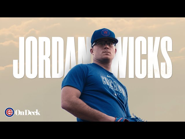 Cubs Pitcher Jordan Wicks is "Coming for the Whole Damn Thing" | On Deck