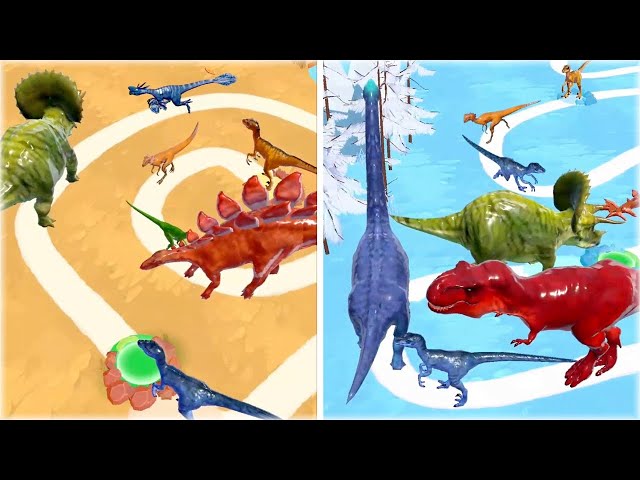 Dino Merge MAX LEVEL of Game | Update - New Dinosaurs