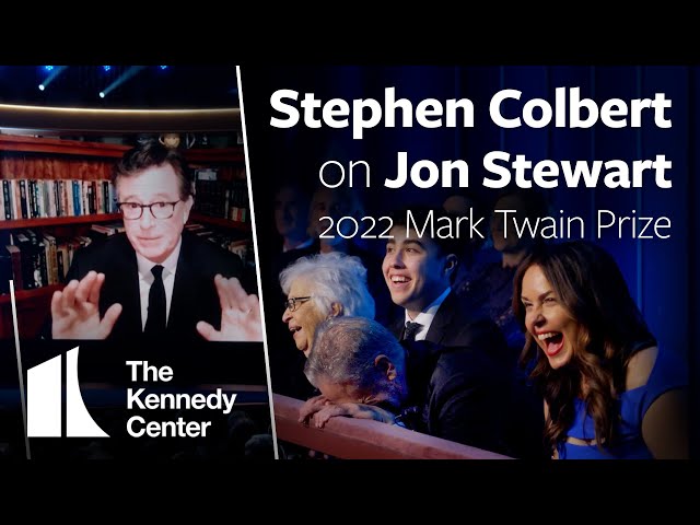 Stephen Colbert on Jon Stewart | 2022 Mark Twain Prize