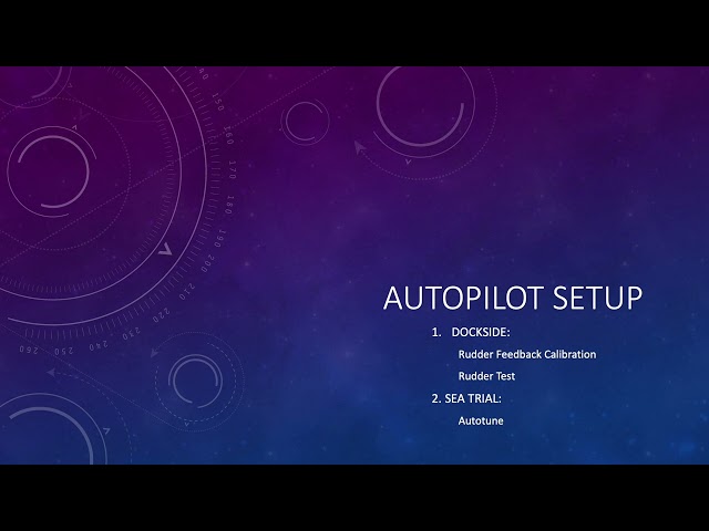 B and G Autopilot Setup