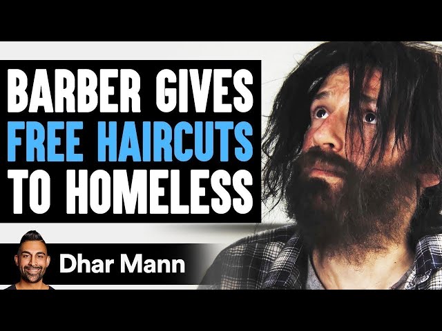 Barber Gives FREE HAIRCUTS To HOMELESS, What Happens Is Shocking | Dhar Mann