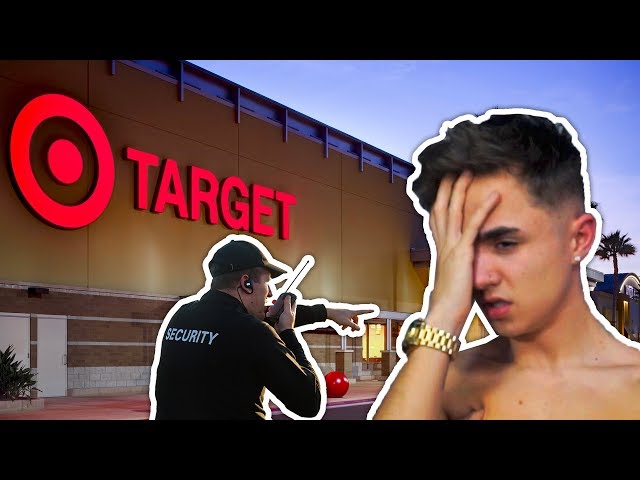 never do this in Target...