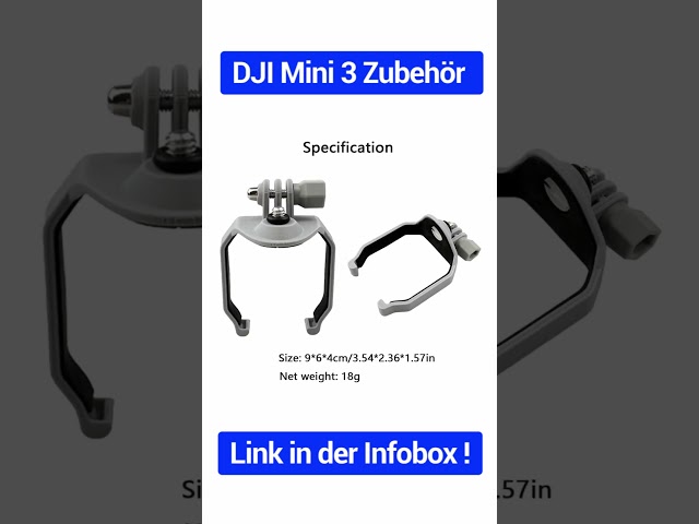 DJI Mini 3 Zubehör Kamerahalterung