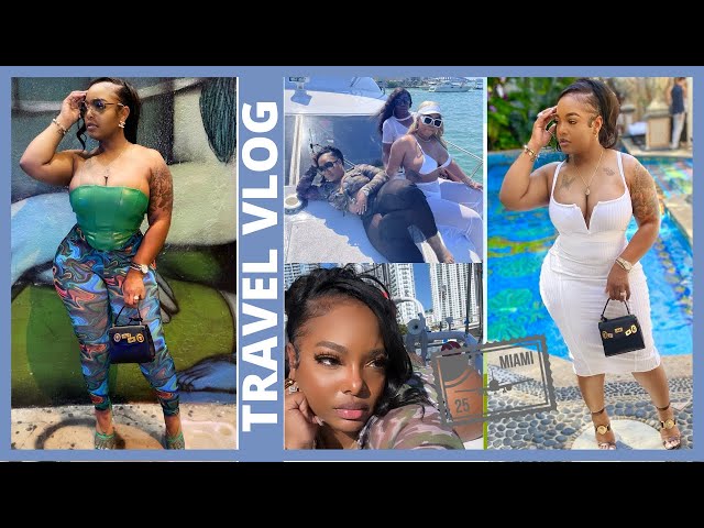 MAIMI GIRLS TRIP • BARTON G • YACHT PARTY • VERSACE MANSION • LOTS OF DANCING & EATING | TRAVEL VLOG